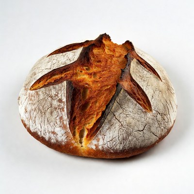 Sliced Artisan Bread Loaf