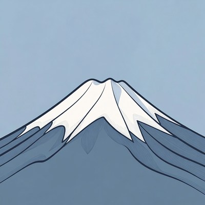 Mount Fuji illustration
