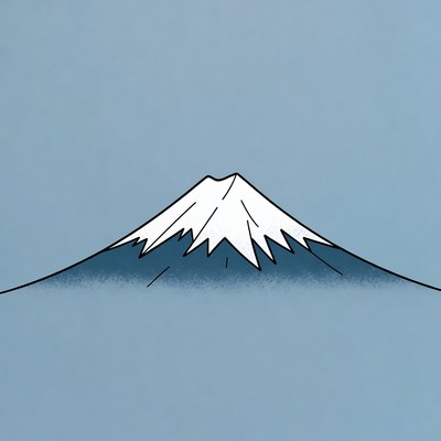 Mount Fuji illustration