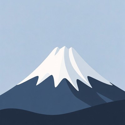 Mount Fuji illustration