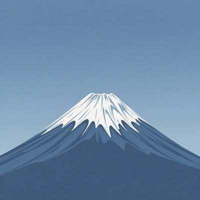 Mount Fuji illustration