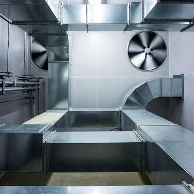 Industrial HVAC Ductwork System