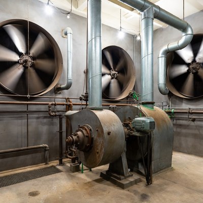 Industrial Fans and Ventilation Pipes