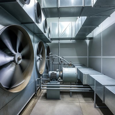 Industrial HVAC Ventilation System