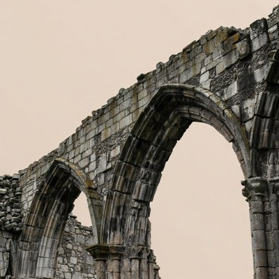 Ancient Stone Arch Ruins