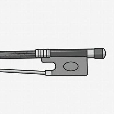 Violin Bow Illustration
