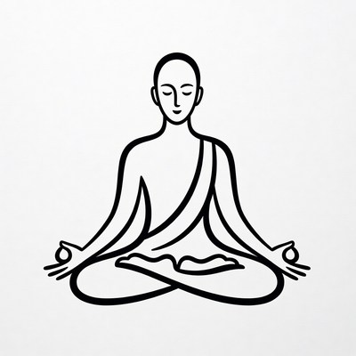 Meditating Buddha in Lotus Pose