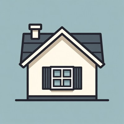 Simple house illustration