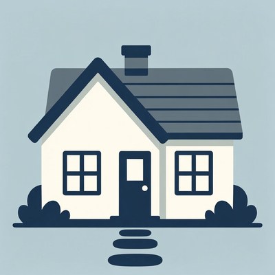 Simple White House Illustration