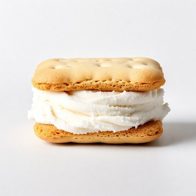 Graham Cracker with Whipped Cream