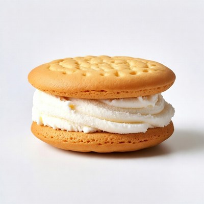 Golden Oreo Cookies with White Cream Filling