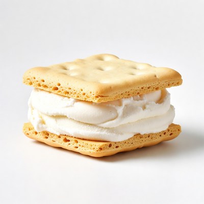 Graham Cracker with Whipped Cream