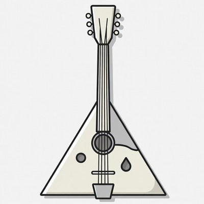 White Balalaika Illustration
