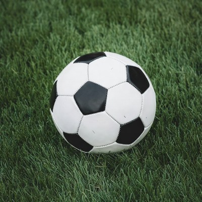 Soccer Ball on Green Grass