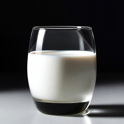 Glass of milk