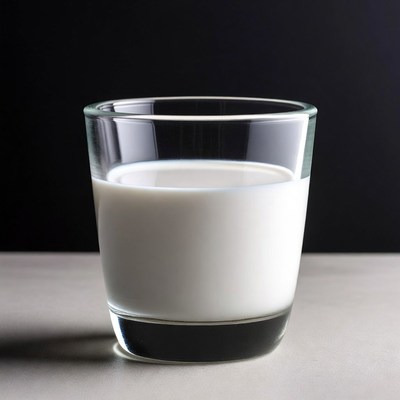 Glass of milk