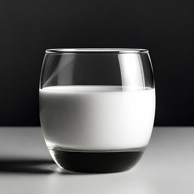 Glass of milk