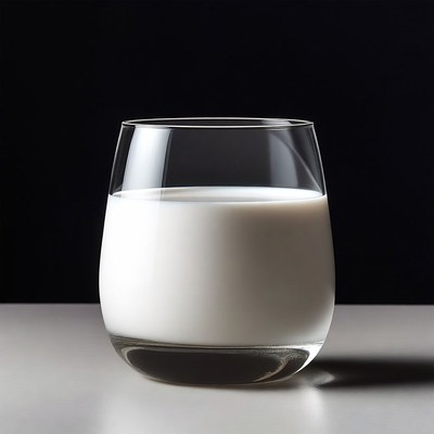 Glass of milk