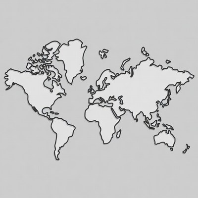 World Map Outline