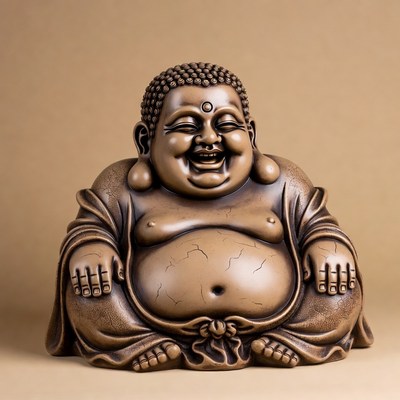 Laughing Buddha Statue