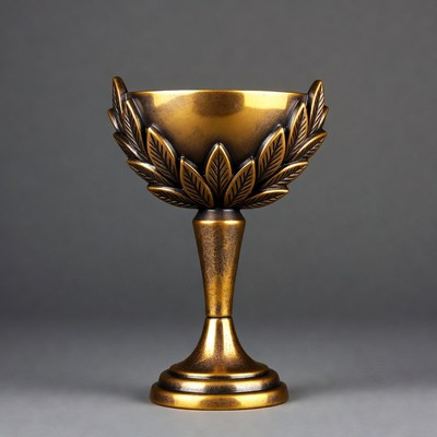 Golden Laurel Wreath Trophy