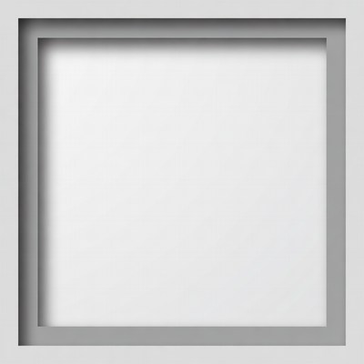 Gray Paper 3D Frame Border