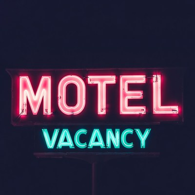 Neon Motel Vacancy Sign