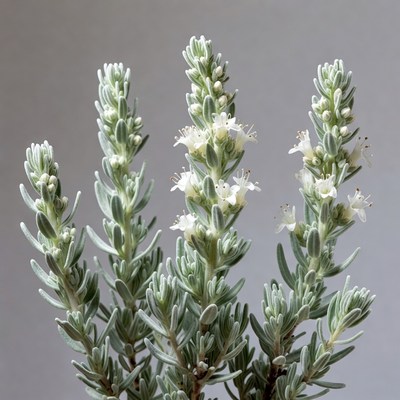Silver Bush Lupine Flowers