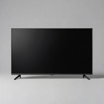Black Modern LED TV