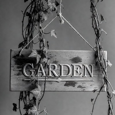 Ivy Garden Sign Hanging