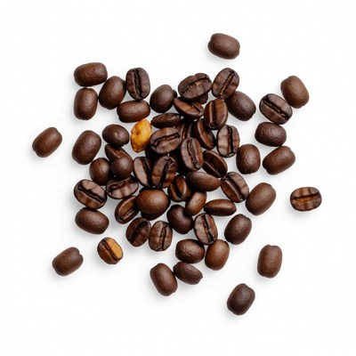 Pile of Roasted Coffee Beans