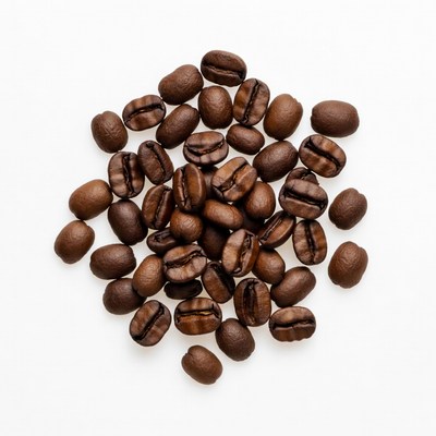 Pile of Roasted Coffee Beans