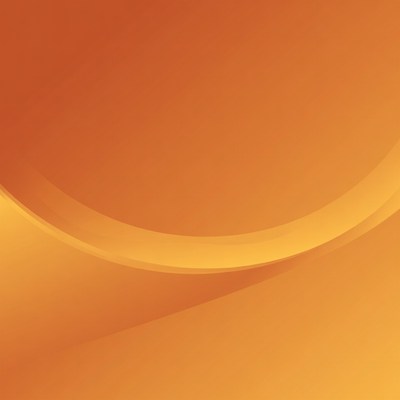 Orange Gradient Wave Background