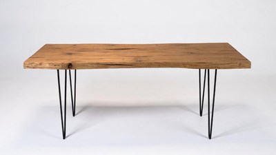 Live Edge Oak Dining Table