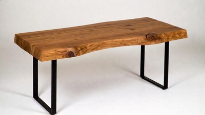Rustic Live Edge Wood Table