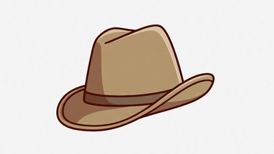 Cartoon Cowboy Hat