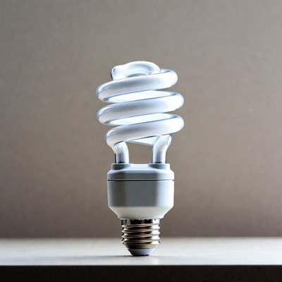 Compact fluorescent light bulb