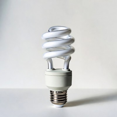 Spiral CFL Light Bulb