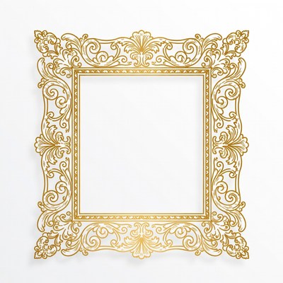 Ornate Golden Frame