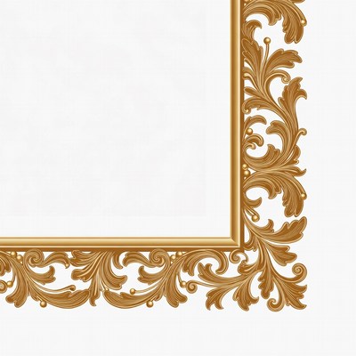 Ornate Golden Picture Frame