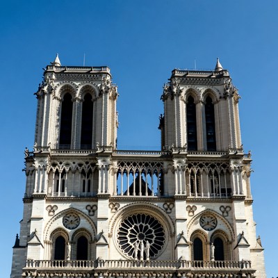 Notre Dame Cathedral Facade