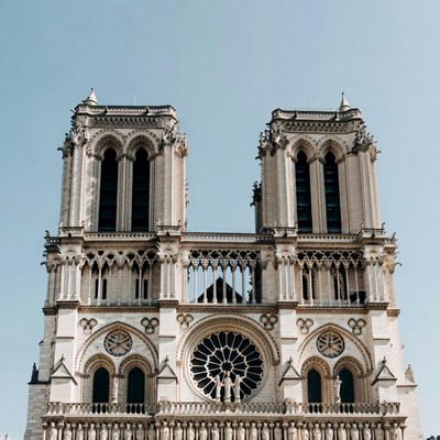 Notre Dame Cathedral facade