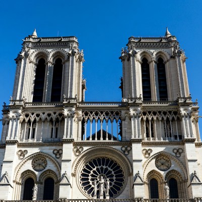 Notre Dame Cathedral facade