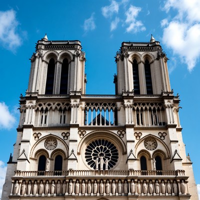 Notre Dame Cathedral facade