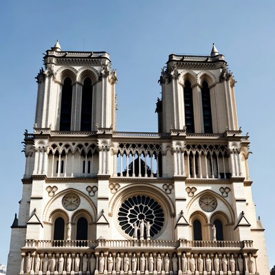 Notre Dame Cathedral facade