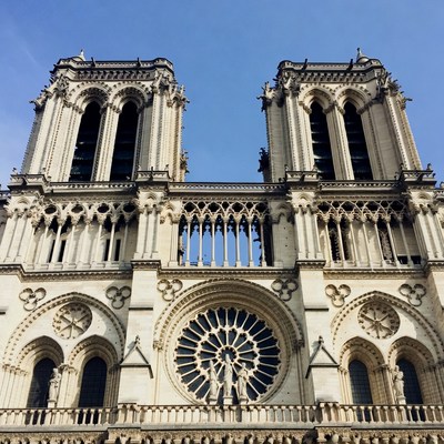 Notre Dame Cathedral facade