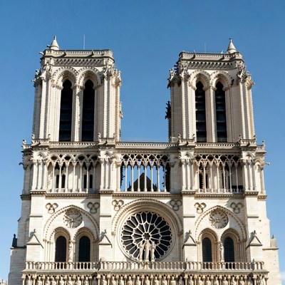 Notre Dame Cathedral Facade