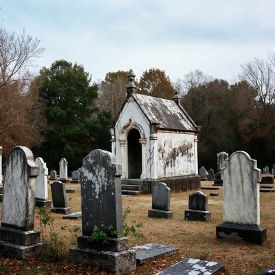 White Mausoleum in Old Cemetery