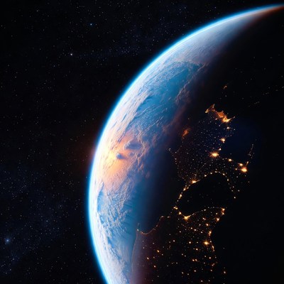 Earth at Night from Space