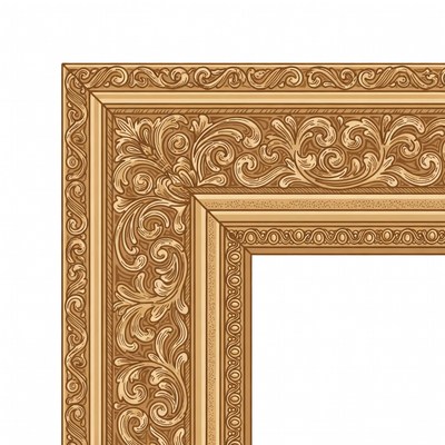 Ornate Golden Picture Frame